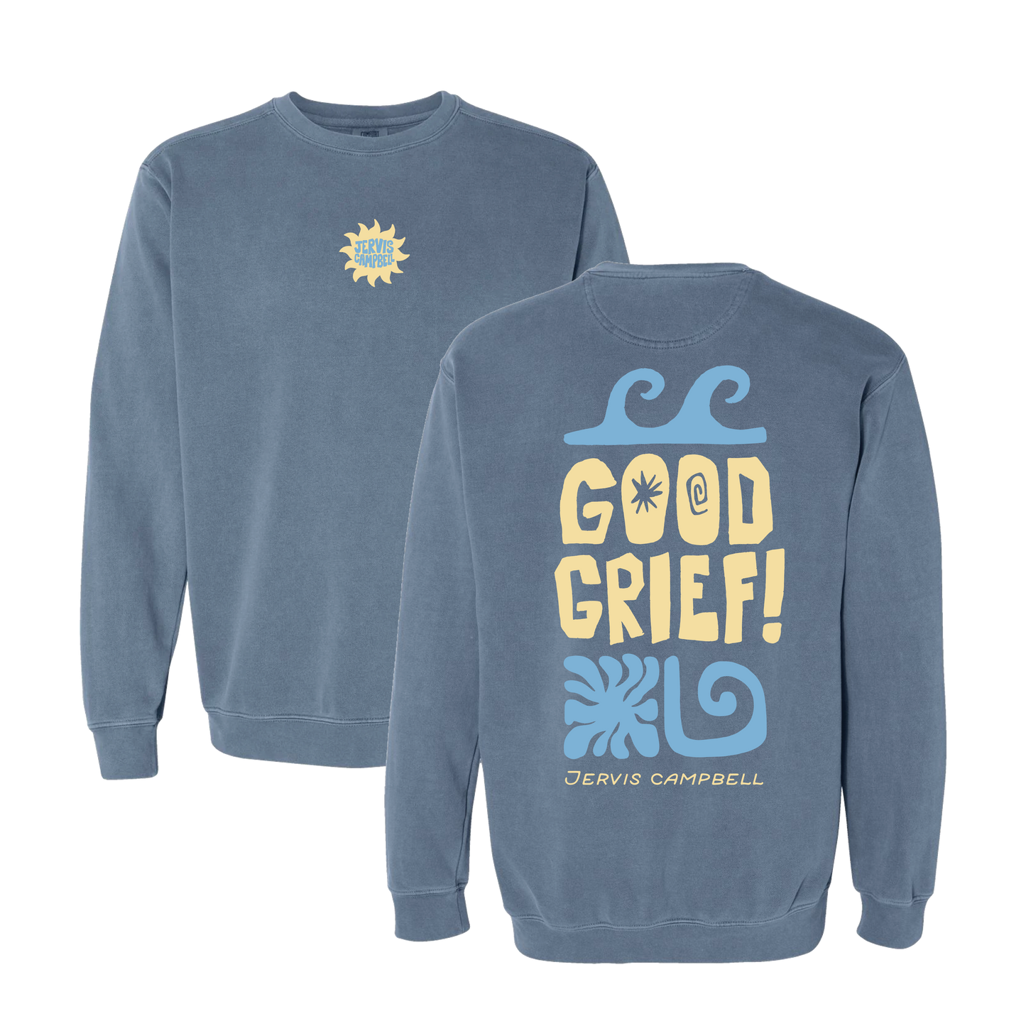 Good Grief Blue Crewneck
